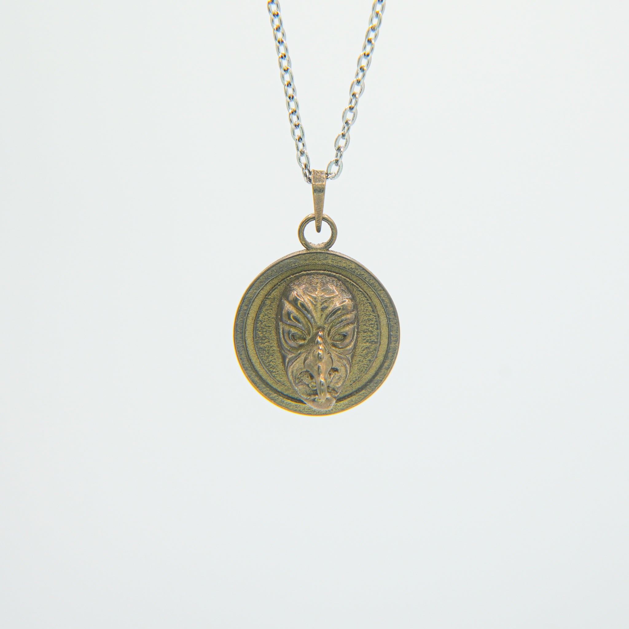Halskette Münze - Villinger Hexe