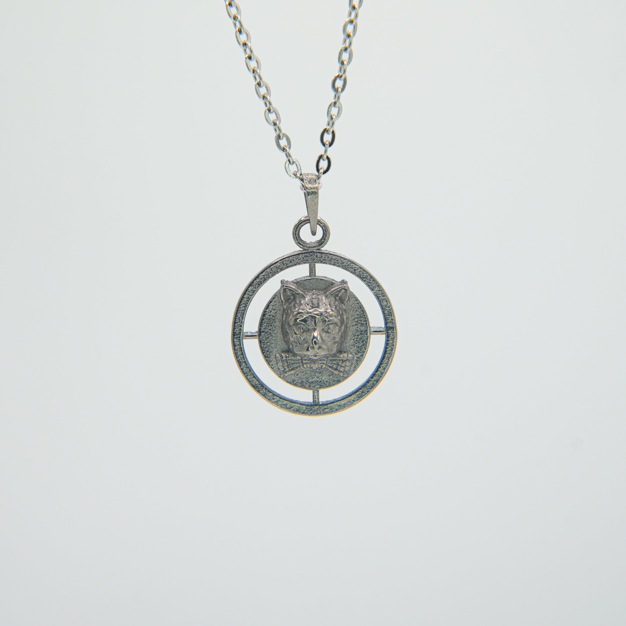 Halskette Kreuz Katze